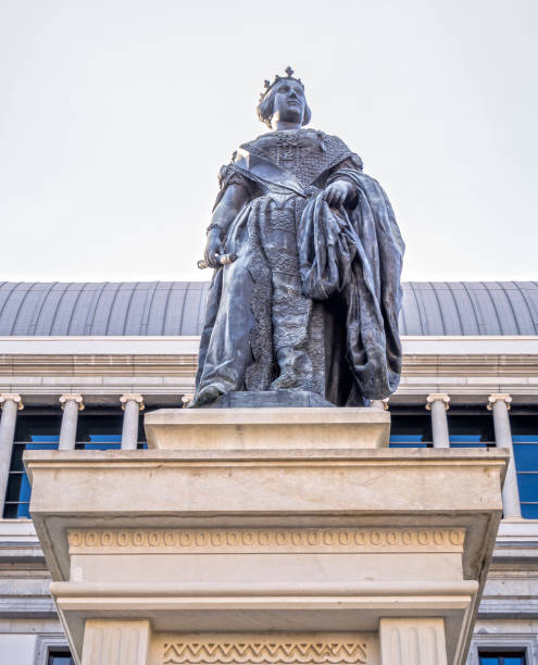 istock Statue of Isabel II. Madrid. Spain 1368240320