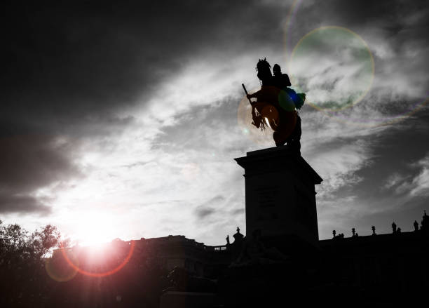 istock Statue of Philip IV. Madrid. Spain 1368240323
