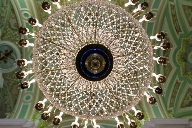 istock Chandelier in orthodox russian cathedral 1368242447
