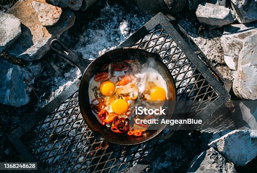 istock Cooking by the Campfire 1368248628