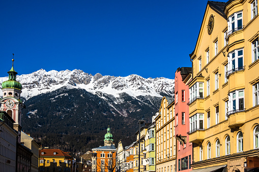famous old town of Innsbruck - austria - photo