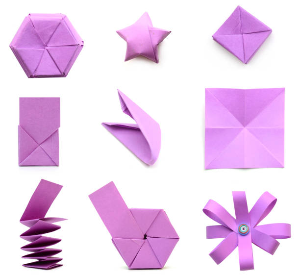 istock Variety of origami folding objects 1368256462