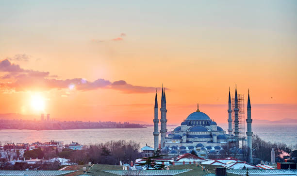 istock grand mosque at sunset in istanbul 1368272487