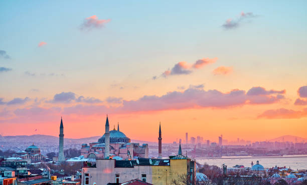 istock grand mosque at sunset in istanbul 1368272567