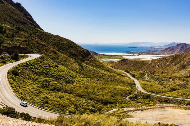 istock Mountains landscape and coast view, Spain 1368272852