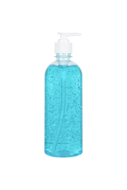 istock Alcohol gel for washing hand isolated on white 1368277230