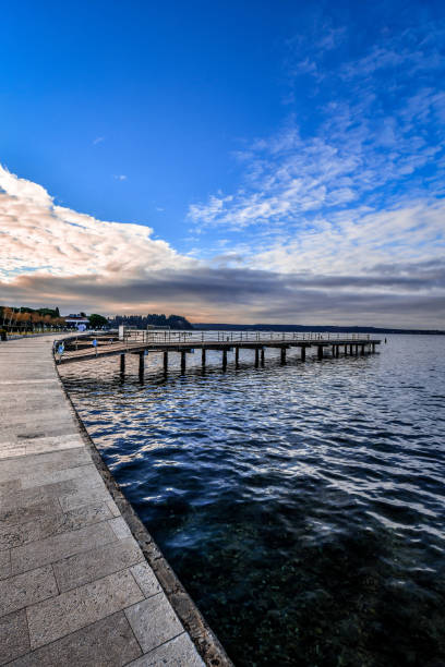 istock Pier Under Dusky Sky In Portoroz, Slovenia 1368277968