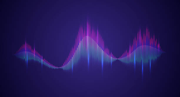 Vector Illustration Colorful Sound Wave Equalizer Vector Illustration Colorful Sound Wave Equalizer soundtrack stock illustrations