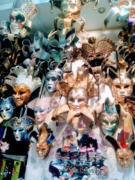 istock Mask for traditional festival 1368293362