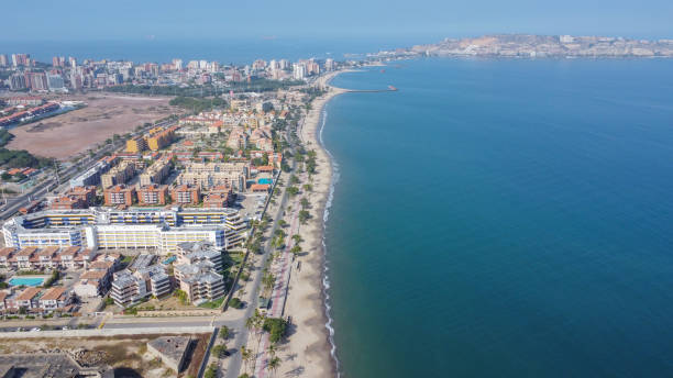 istock Aerial photos from a drone to a beach in Venezuela, 1368304418