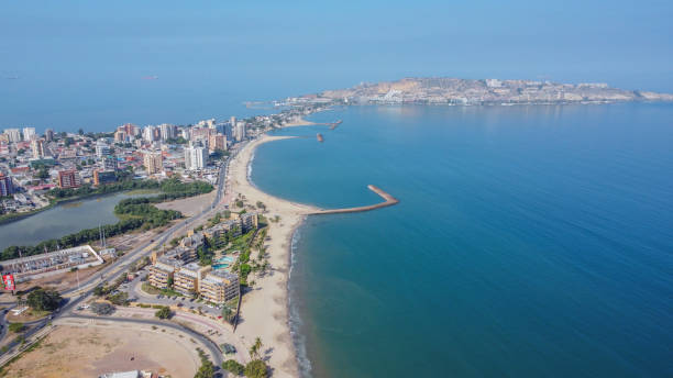istock Aerial photos from a drone to a beach in Venezuela, 1368305216