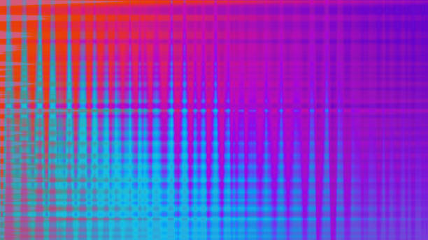 Purple, Blue, Pink, and Orange Abstract Technology Pattern Background Purple, Blue, Pink, and Orange Abstract Technology Pattern Background Texture orange teal gradient stock pictures, royalty-free photos & images