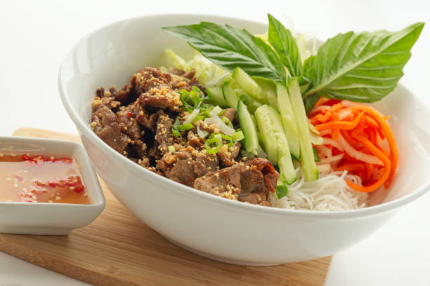 istock Grill pork vermicelli bowl 1368325707