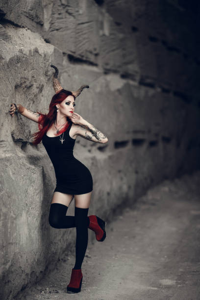 istock woman with demons horns 1368326717