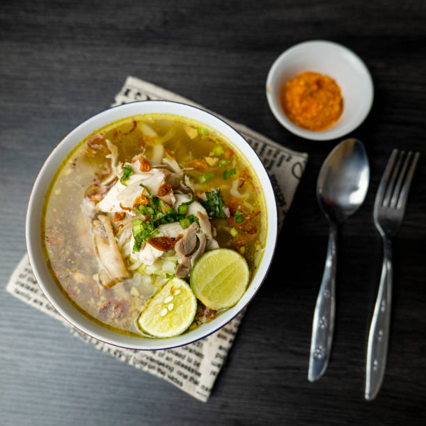 istock Soto Ayam is a traditional Indonesian soup 1368329757
