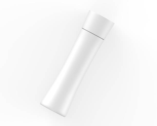 istock Plastic bottle set with cap for liquid soap , gel, lotion, cream, shampoo, bath foam and other cosmetics, 3d render illustration 1368331640