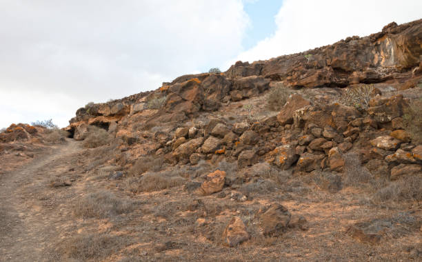istock Landscape at Lanzarote island, Canary Island (Spain) 1368332072