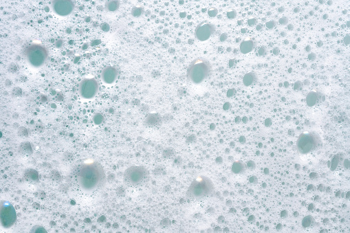 Soap suds background