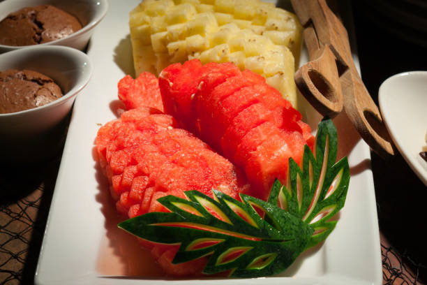 istock Food was prepared for the wedding dinner. 1368340776