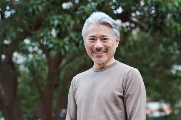 istock A handsome middle-aged man's portrait. 1368351388