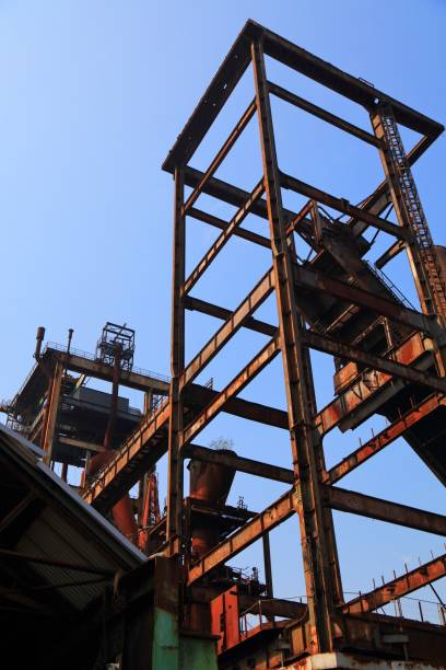 istock Closed steel mill in Germany 1368352458