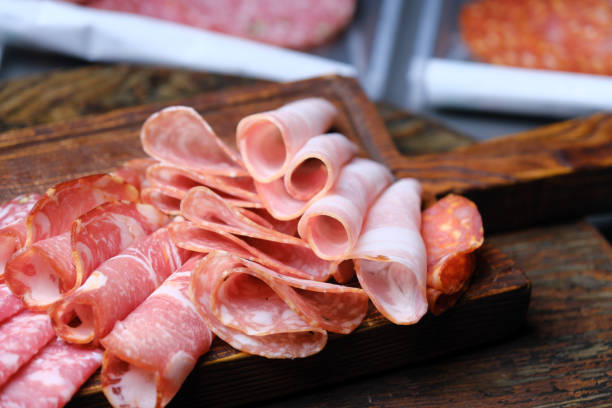 istock Meat plate, Italian antipasto 1368353740