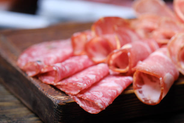 istock Meat plate, Italian antipasto 1368353749