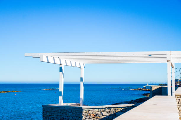 The city of Bisceglie rises on the adriatic coast of the puglia region in southern italy. The coast and the beaches are characterized by the presence of rocks and small stones. The sound of the waves crashing on the beach is extremely relaxing, and the beaches on sunny winter days are great places to spend a leisurely afternoon.