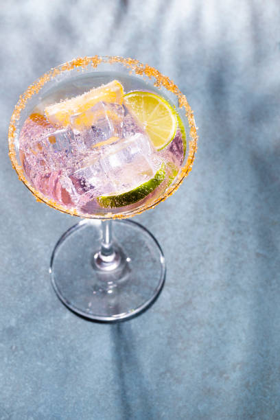 istock Colorful cocktails on the bar table in restaurant. 1368359325