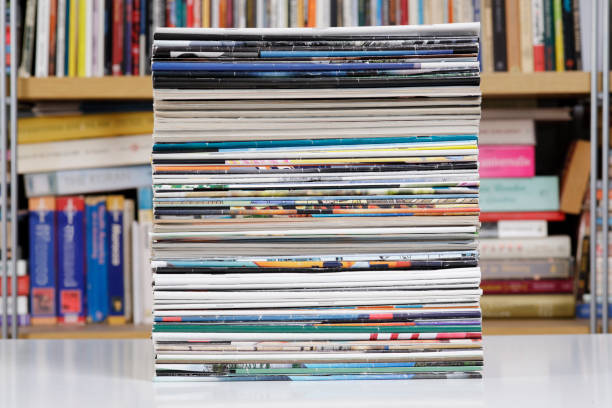 Many old books in a book shop or library.