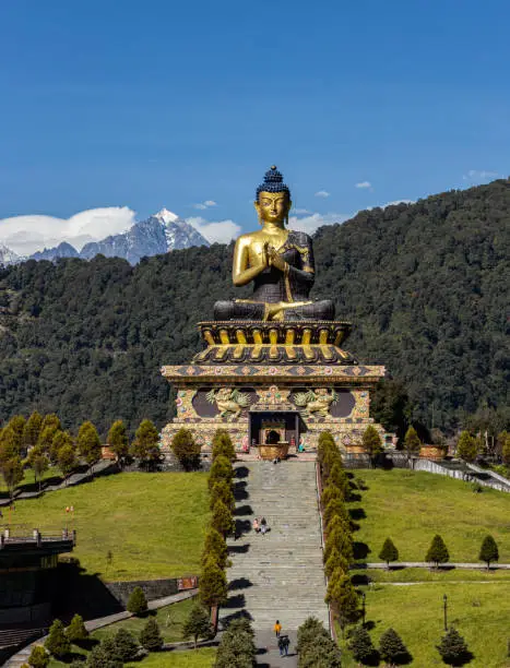 Buddha statue at Ravangla, Sikkim