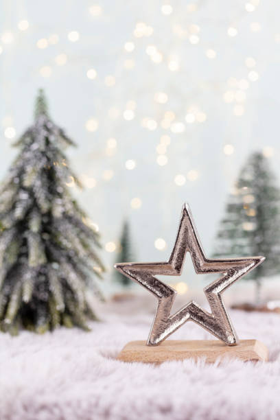 istock Christmas and newyear cozy decoration, bokeh background. 1368362376