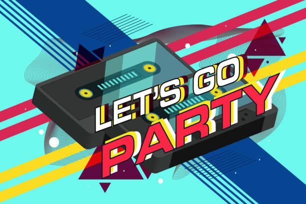 kuvapankkikuvitukset aiheesta päästää go-juhlien taustan - elektro