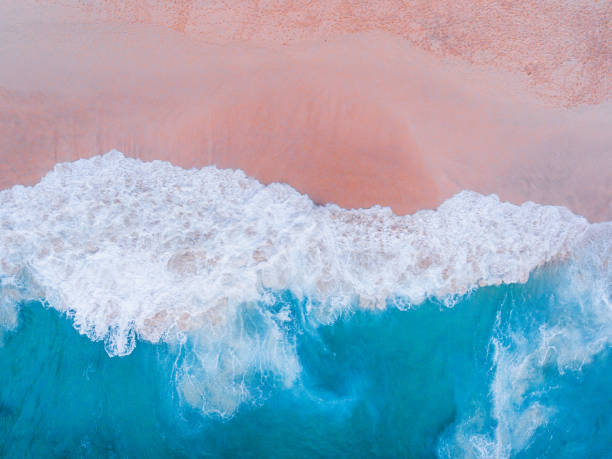 istock Paradise beach aerial viev 1368373429