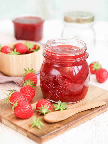 istock A jar of strawberries jam 1368377704