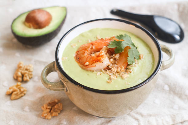 Top 10 Keto Meal Plans to Help You Achieve Your Weight Loss Goals 1 close up of healthy chilled avocado soup