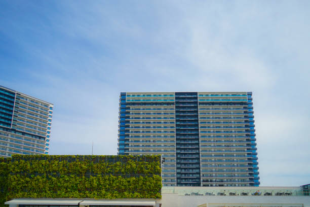Image of the town of Ariake. Shooting Location: Tokyo metropolitan area