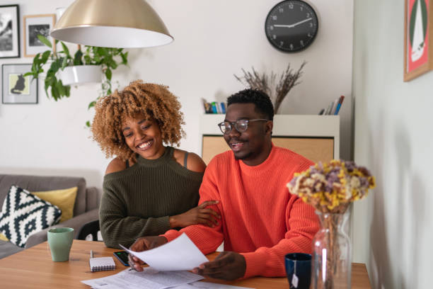 istock The couple planning their home budget 1368379623