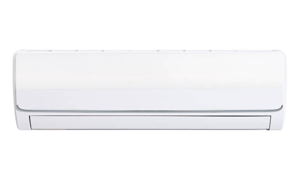 istock Air conditioner isolated on white background 1368380869
