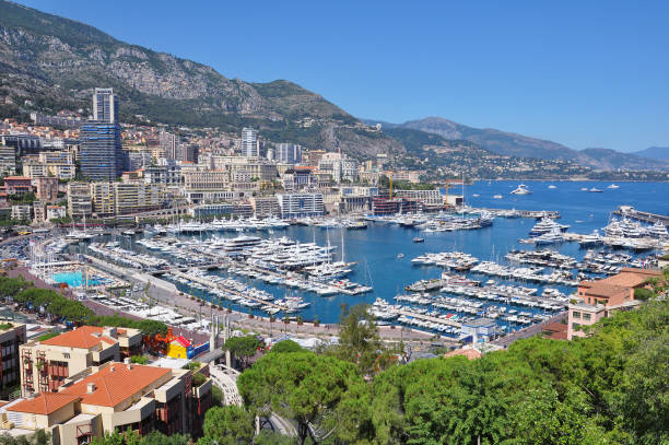 istock Rich yachts in the bay at day time. 1368385241
