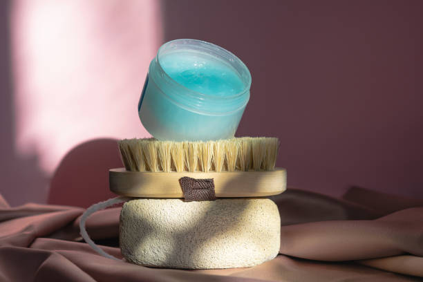 producto cosmético de spa y accesorios de baño ecológicos - piedra pumice fotografías e imágenes de stock