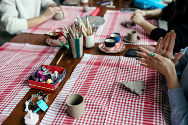 istock Art And Ceramics Workshop, Small Manufacturing Business 1368397314