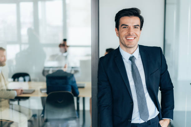 istock Portrait of businessman 1368397492