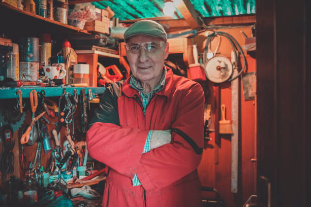 istock Portrait of a retired technician 1368397967