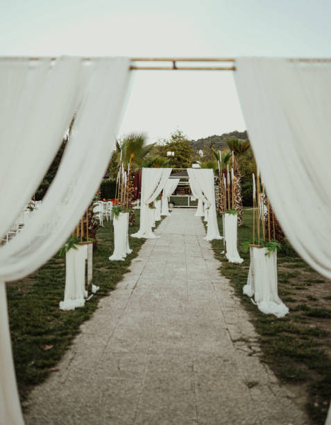 istock entryway decoration for bride and groom 1368400587