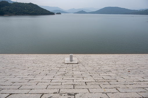 The Stone Dam by the reservoir