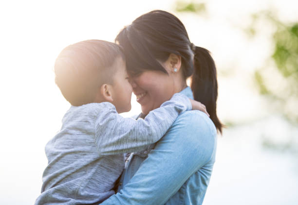 istock Mother and Son Portrait 1368410681