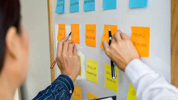 istock Start up partners are discussing the ideas for new strategy of development. 1368412598