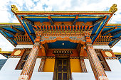 istock Exterior of the Khamsum Yeulley Namgyal chorten temple in Punakha, Bhutan, Asia 1368414277