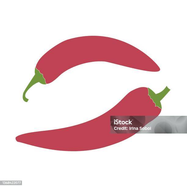 Chilli Vector Hd Chilli Vector Isolated Flat Design On White Background Stock ...